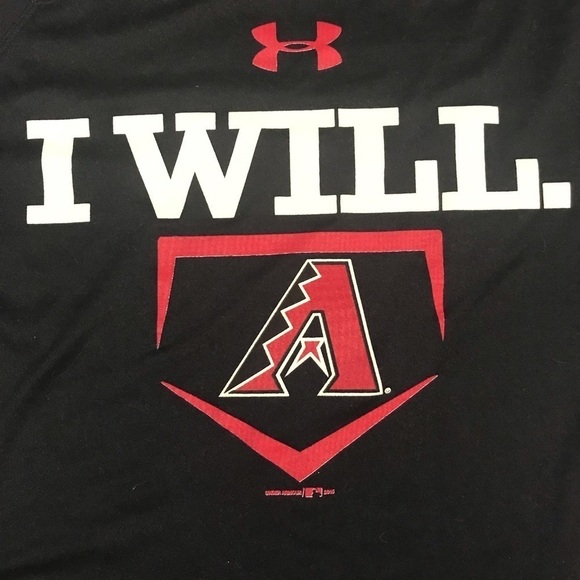 Under Armor Black Loose Fit “I Will” T-Shirt - Picture 2 of 5